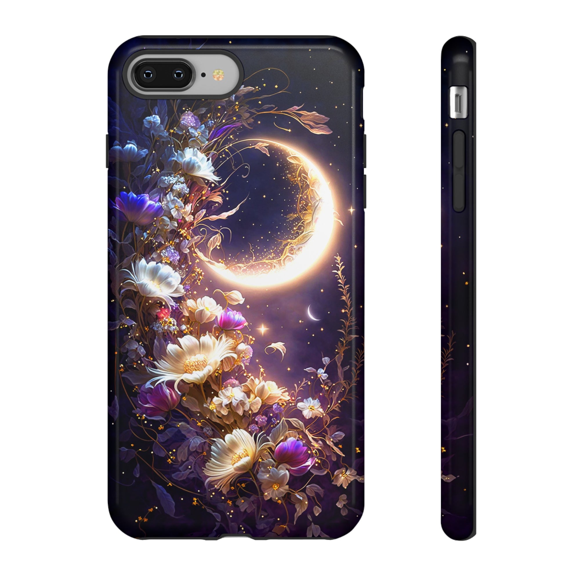 Moon Flower iPhone Case
