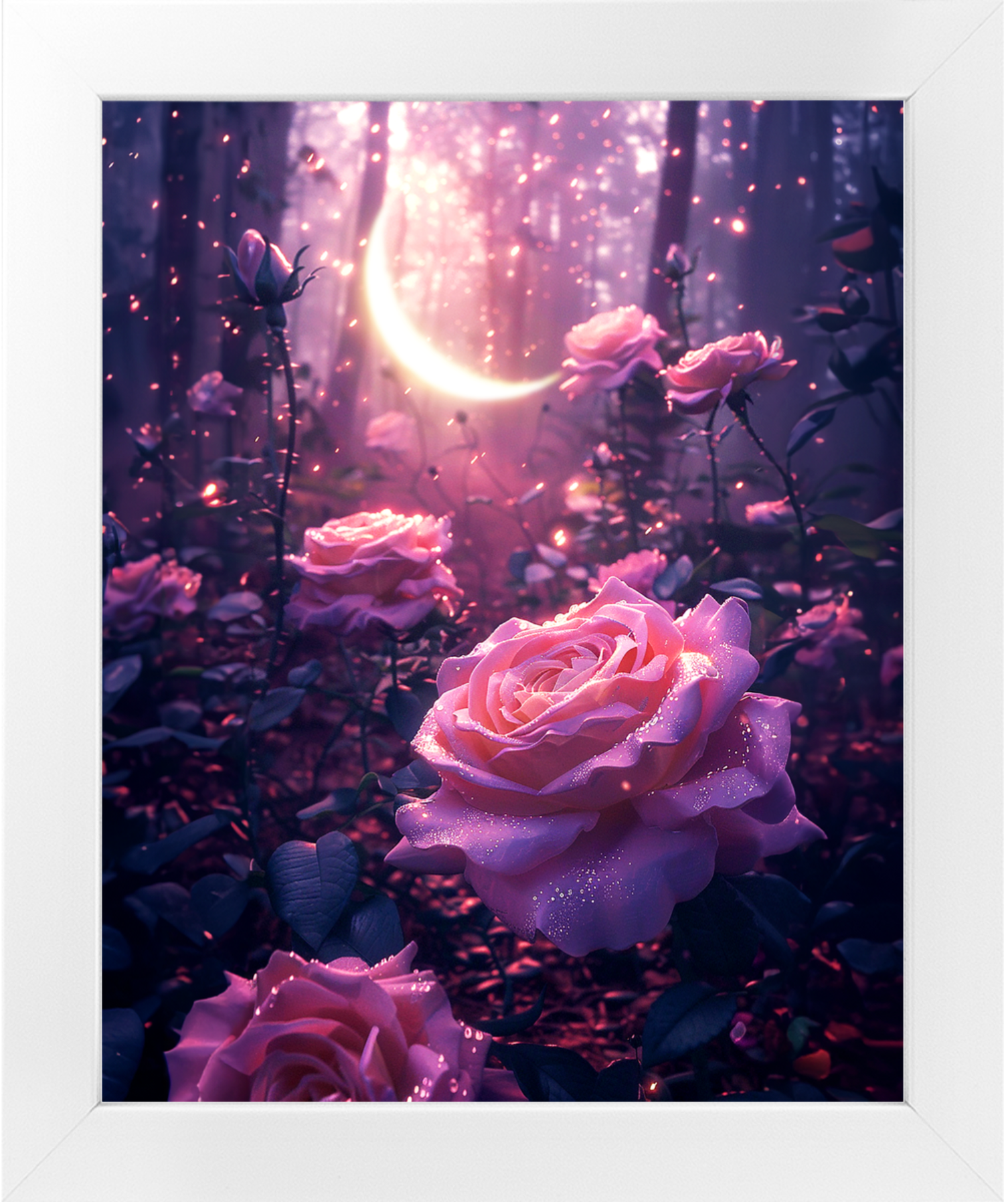 Enchanted Roses Framed Print