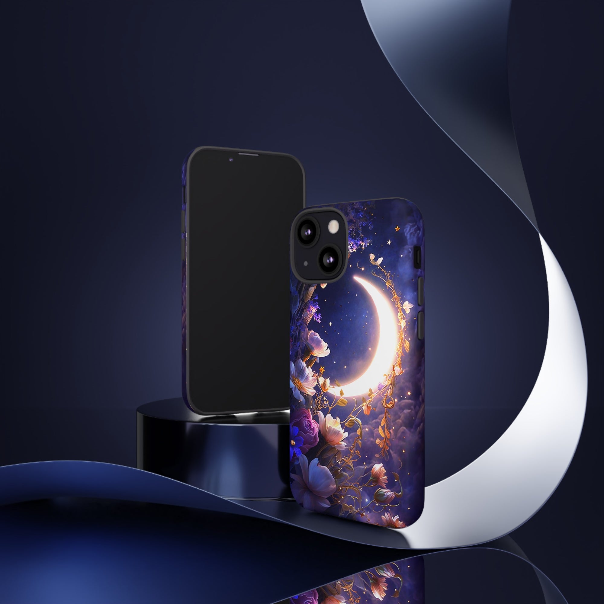 Midnight Bloom iPhone Case