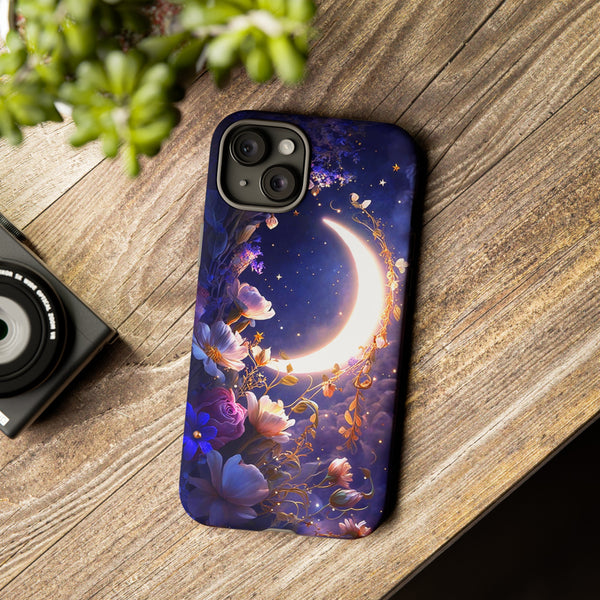 Midnight Bloom iPhone Case