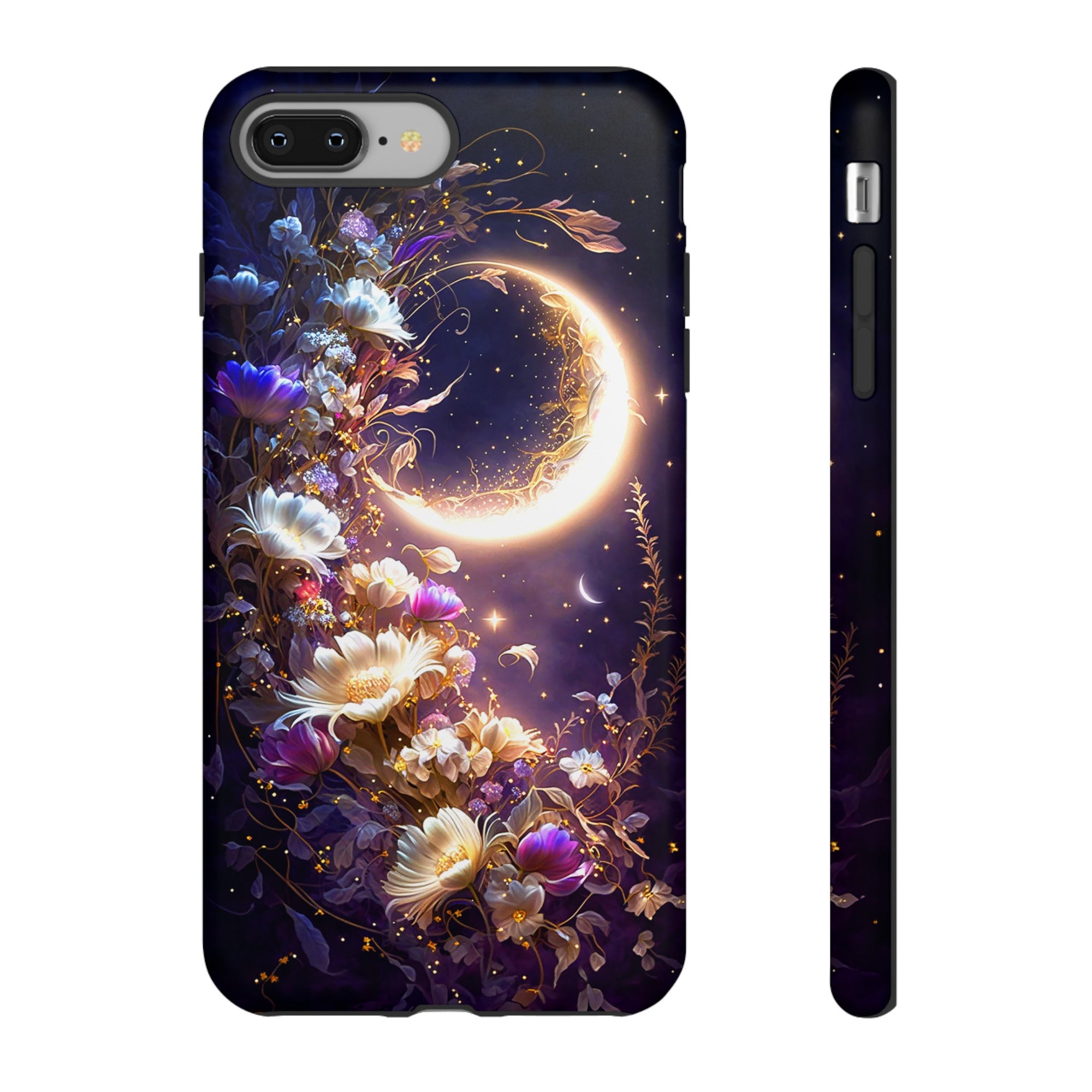 Moon Flower iPhone Case