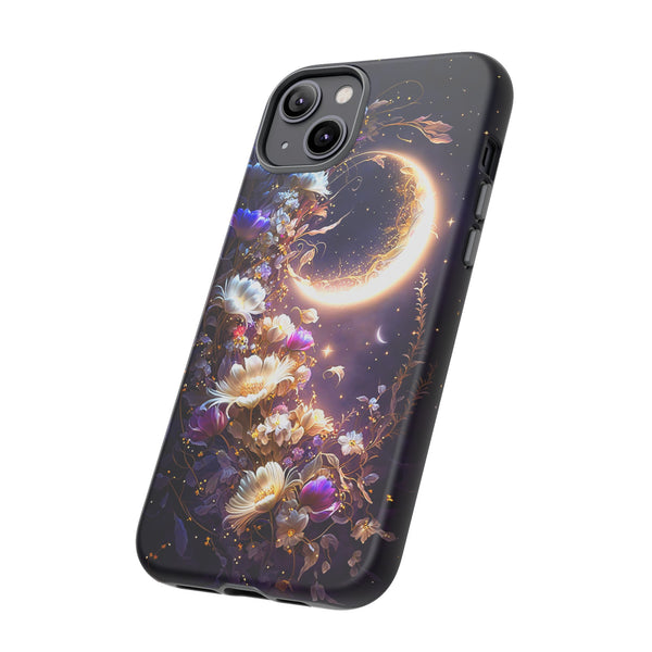 Moon Flower iPhone Case