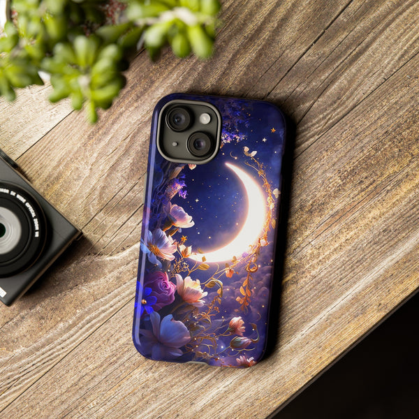 Midnight Bloom iPhone Case