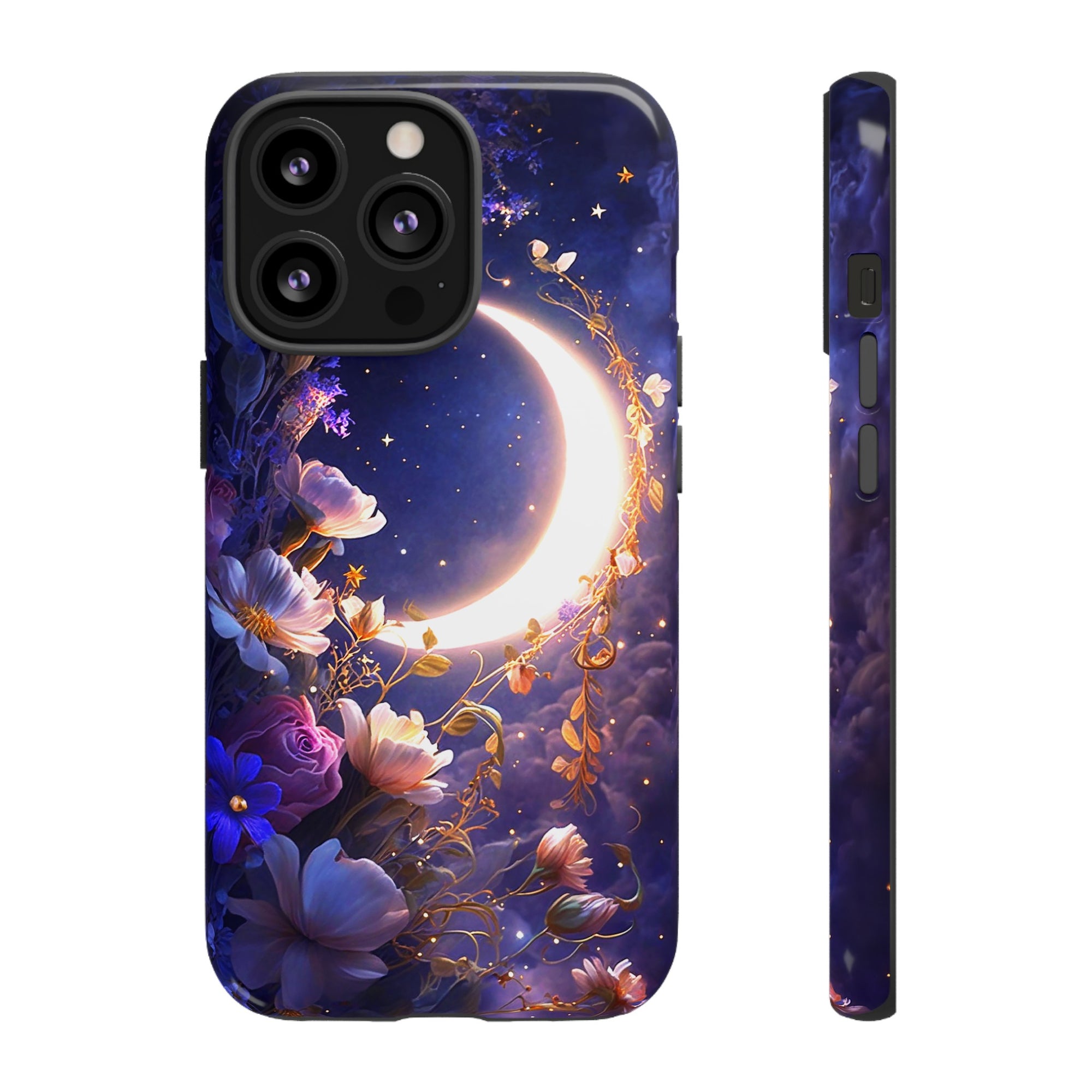 Midnight Bloom iPhone Case