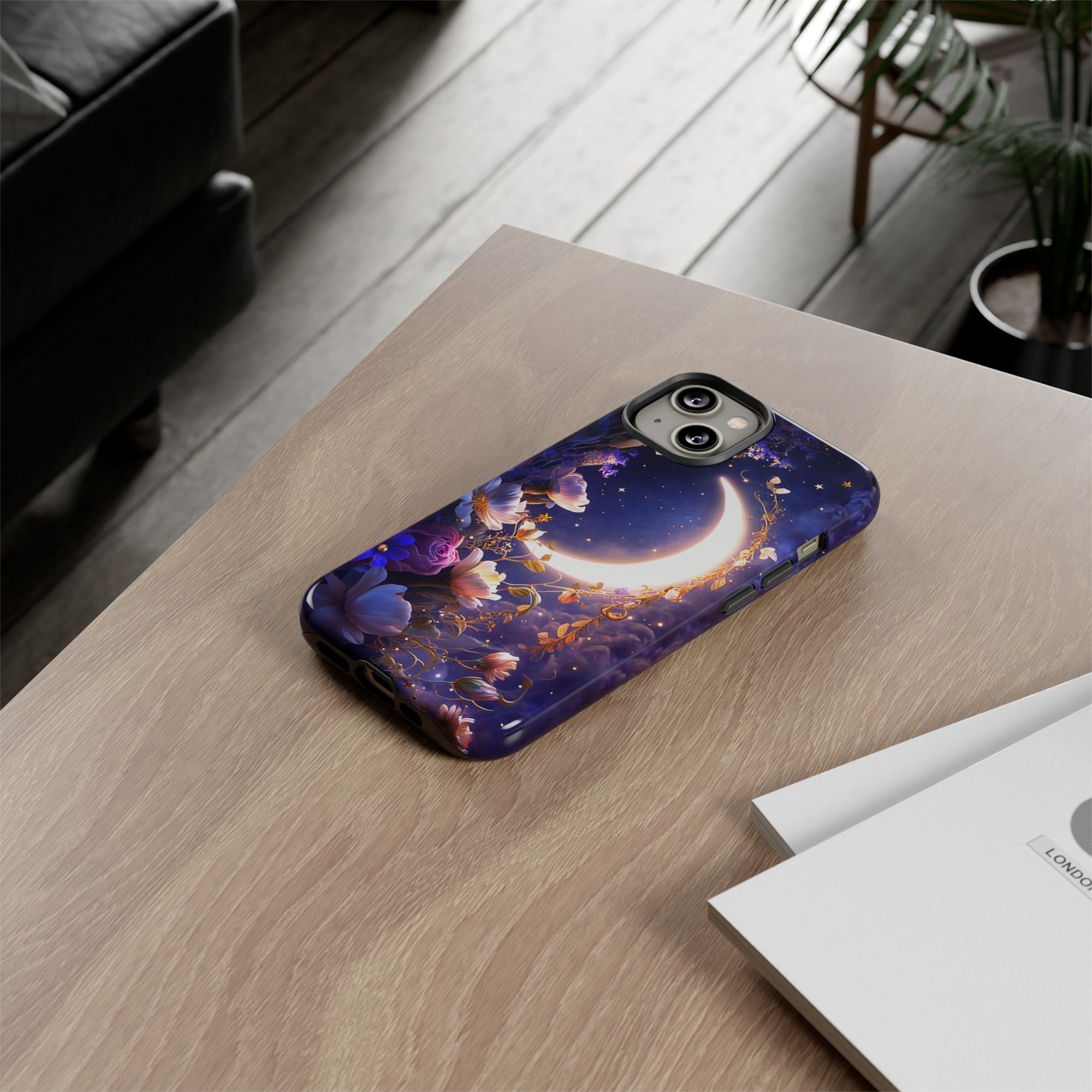 Midnight Bloom iPhone Case