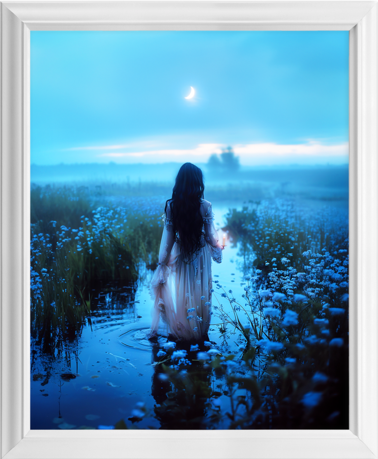 New Moon in Taurus Framed Print