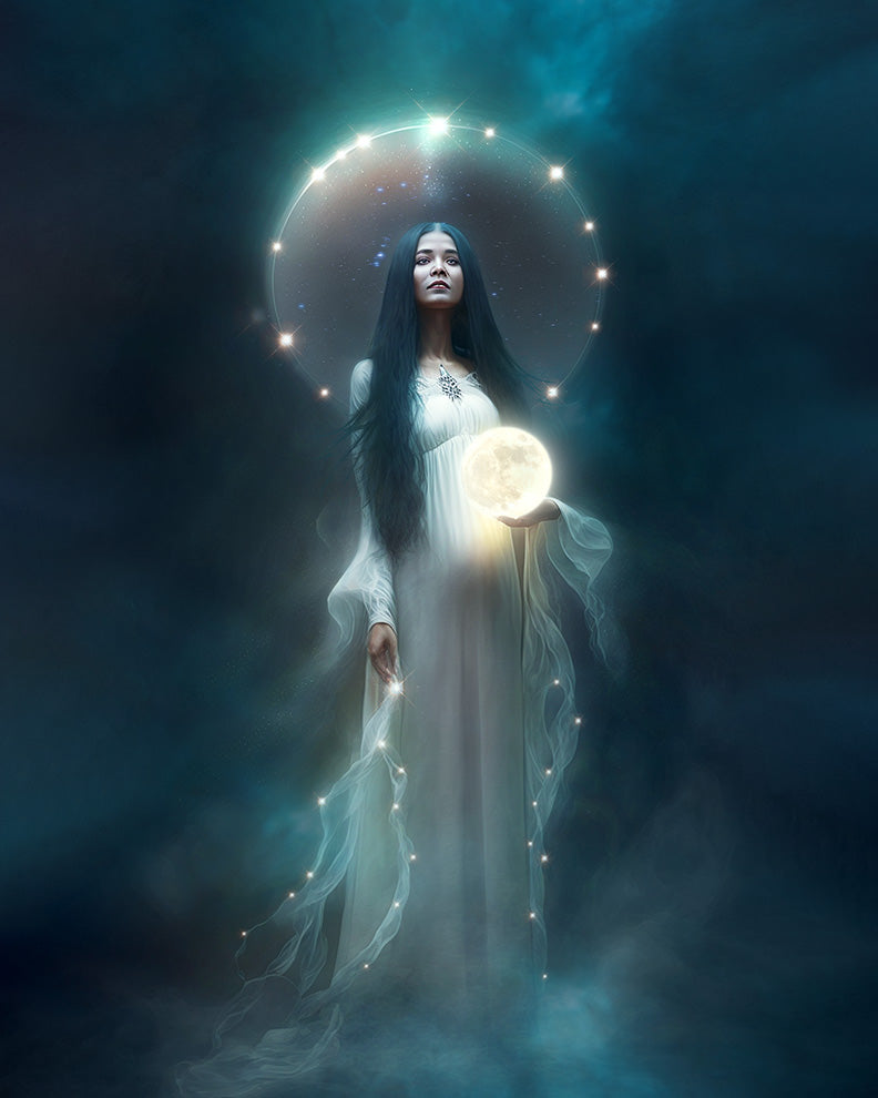 Moon Goddess Fine Art Print